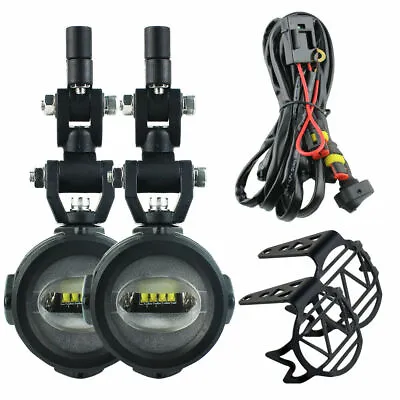 $48.99 • Buy LED Auxiliary Fog Lights Spot Lamps Fit For R1200GS F800GS F700GS K1600