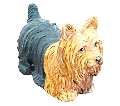 Vintage Decorative Collectible Yorkshire Terrier Figurine Harvest Hamlet • $8.56