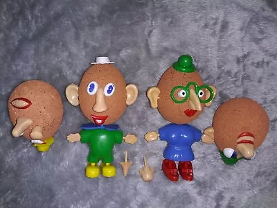 Vintage Mr. Potato Heads With Accessories As Shown • $25