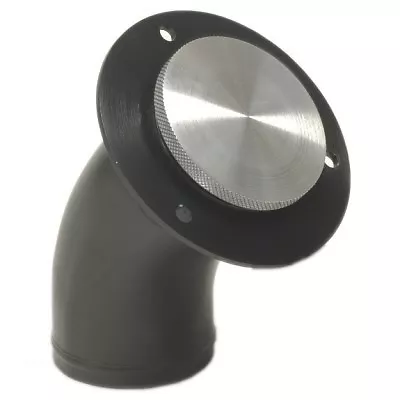 Fuel Filler Neck Black Anodized W/ Machine Finish Cap For 2.0 Inch Angled Black • $134.95