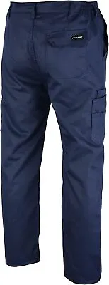 Mens Cargo Combat Work Trousers Size 30 To 48  Working Cargo Trousers • £11.95