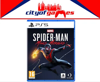 Marvel's Spider-Man SpiderMan Miles Morales PS5 Game New In Stock • $54.95