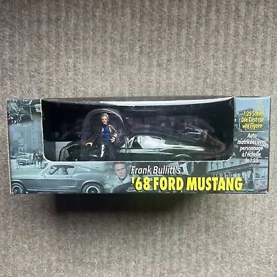 Frank Bullitt 1:25 '68 FORD MUSTANG Steve McQueen Bullitt Die Cast Car Revell • $75