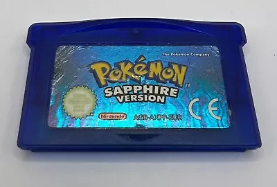 Pokémon Sapphire Version - Nintendo Gameboy Advance *REQUIRES BATTERY* • £39.99