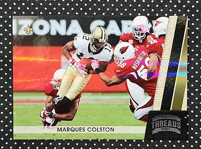 2011 Panini Threads -  Marques Colston- Silver - 130 /250 - #94 • $1.25