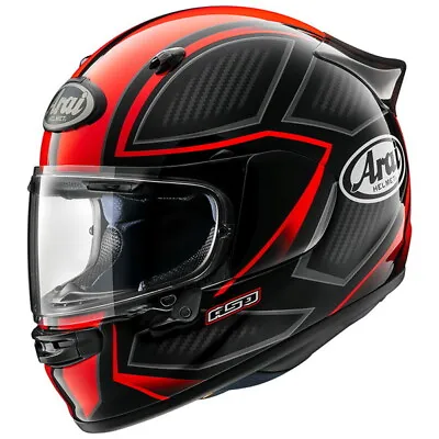 ASIAN FIT Arai Helmet ASTRO-GX CONTOUR-X Snell Full FACE HELMET SPAIN RED Size M • $659.61