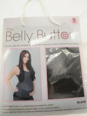 The Belly Button Body Band Black Small 26 -27 Convert Pants For Maternity NEW • $17