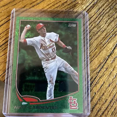 2013 Topps - Emerald Foil #193 Matt Carpenter • $4