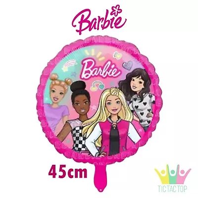 Barbie Theme Foil Balloon Set Party Decorations Supplies Lolly Loot Bag Friend • $3