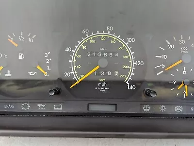 86-93 Mercedes 300D DIESEL Speedometer Instrument Cluster Gauge 1244409747 W124 • $239.99