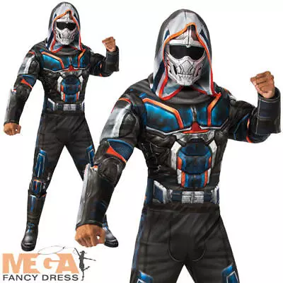 £52.99 • Buy Deluxe Taskmaster Mens Fancy Dress Marvel Black Widow Villain Adults Costume 
