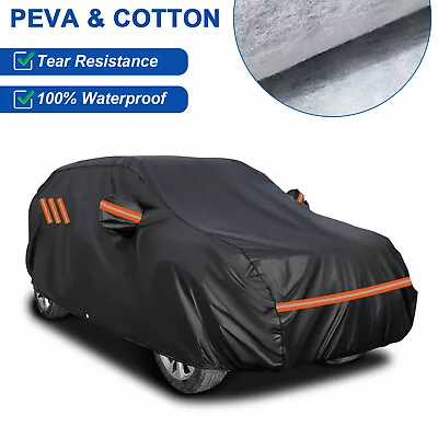 For BMW Full Car Cover 6 Layer PEVA&Cotton Waterproof Car Cover All Weather • $39.55