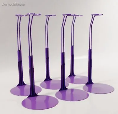 6 LAVENDER BARBIE STANDS~Kaiser #2290 Fit 11.5 -12.5 Tall Doll BARBIE R'N'R JEM • $23.75