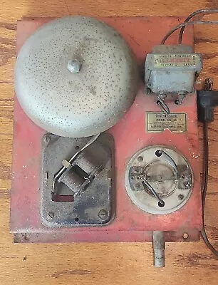 Vintage Gas Station/Driveway Bell Liberty Mfg. Model 52 Untested As Is  • $179.99