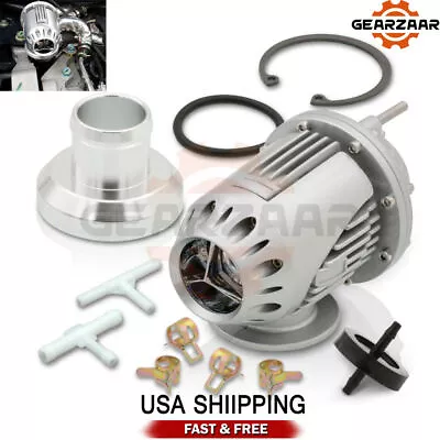 For SSQV/SQV-4 Style Adjustable PSI Turbo Boost Blow Off Valve Chrome Universal • $27.99