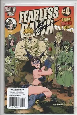 FEARLESS DAWN #4 NM Signed Steve Mannion 2009 Femme Fatale W/ COA • $29.99