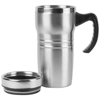 16oz Insulated COFFEE TRAVEL MUG Stainless Steel Liner Thermos Tea Cup Tumbler  • $11.49