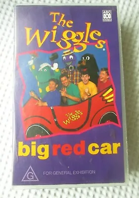 The Wiggles Big Red Car Vhs Abc Video 1995 Village Roadshow 17128 • $6.99