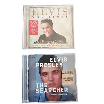 Elvis Christmas + The Searcher CD By Elvis Presley Classic Music - New Sealed 3 • $16.44