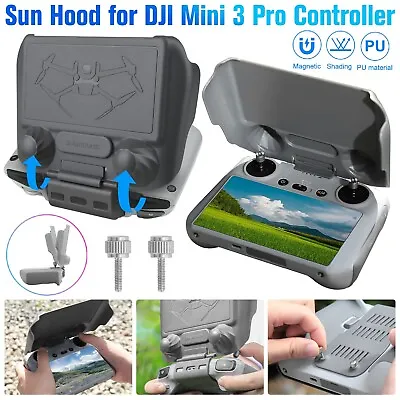 $14.48 • Buy Protective Sun Hood Cover For DJI Mini3 Pro Controller Adjustable Protector Case