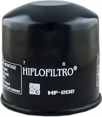 Hiflofiltro Oil Filter Black HF202 For Honda Ascot 500 Interceptor 1000  • $21.46