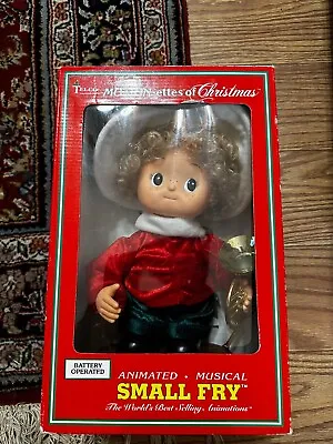 Vintage MOTION-ette Christmas Musical Animated Small Fry Boy 1994 Pre-owned • $31.99