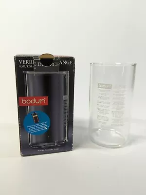 £19.76 • Buy Bodum Chambord Locking Lid French Press Spoutless Spare Carafe, 12 Oz, Clear