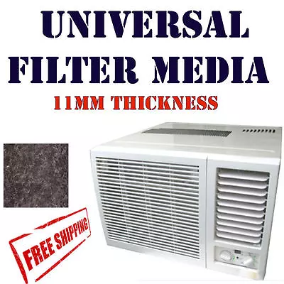 $19.99 • Buy Wall / Window Room Air Conditioner Filter Universal AirCon 340 X 488 Mm Size