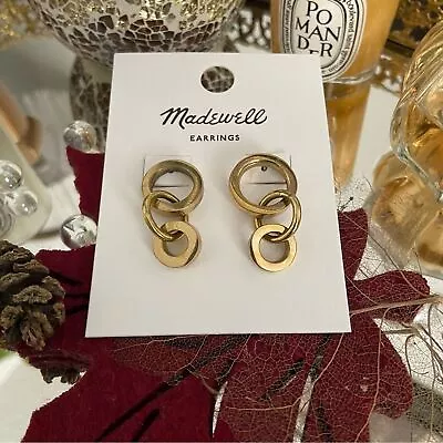 Madewell To The Market Link Earrings • $20