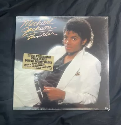 Michael Jackson Thriller 1982 Vinyl LP Still SEALED With Hypestickers Pop • $100