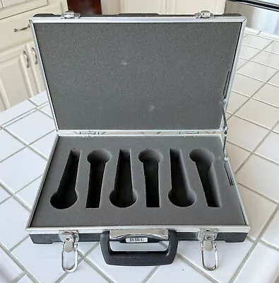 Gator Cases GM-6 6 Space Polyethylene Case For 6 Microphones • $49.95