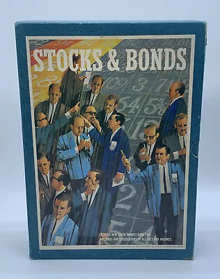 1964 3M Company Stocks & Bonds Stock Market Bookshelf Board Game Vintage • $41.99