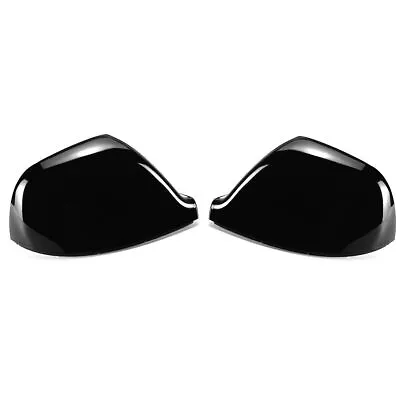 For VW Transporter T5 T5.1 2010-2015 T6 2016 - 2019 Gloss Black Mirror Cover Cap • $66.91