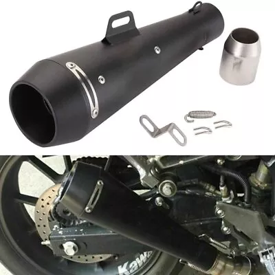 For CBR1000 Suzuki GSXR600 GSXR750 11-2021 M4 GP Slip On Exhaust Black Muffler • $46.59