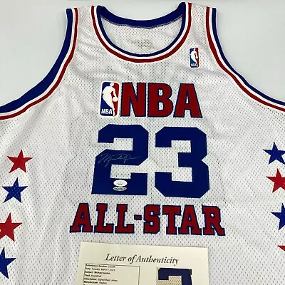 Michael Jordan Signed Authentic Reebok 2003 All Star Game Jersey UDA & JSA COA • $11995