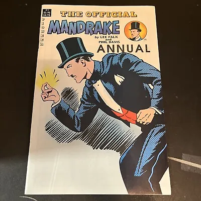 Official Mandrake The Magician Annual #1 VF 1989 - Pioneer  • $14.99