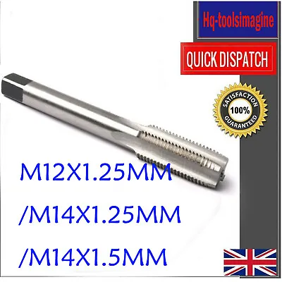 HSS Metric Taper Plug Tap M12 / M14 X1.25 /1.5MM R Hand Thread Cutter Taps Tool • £7.49
