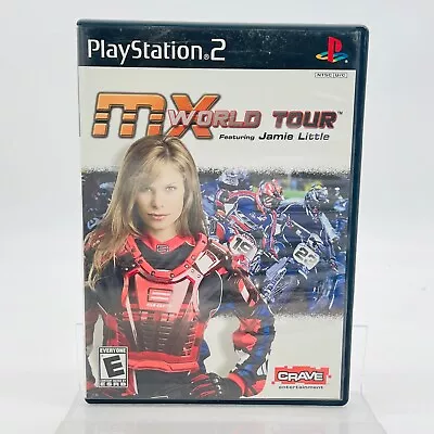 MX World Tour Featuring Jamie Little (Sony PlayStation 2 2005) PS2 With Manual • $3.79