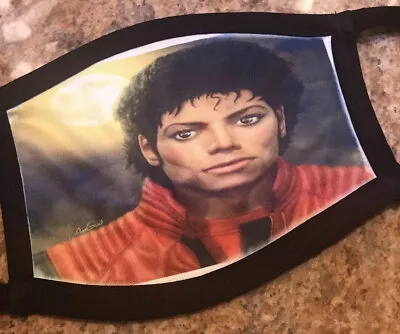 Michael Jackson Face Mask Thriller Jacket Reusable Washable Double Layer • $15