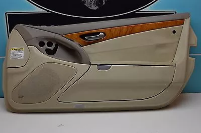 $121.50 • Buy 03-06 R230 Mercedes Benz Sl500 Sl55 Sl600 Passenger Side Door Panel Tan Oem 