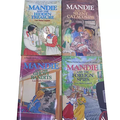 Mandie Series By Lois Gladys Leppard - Lot Of 4 - Paperback - Christian Fiction • $20