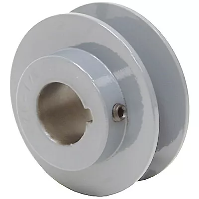 $12.15 • Buy 2.65  Diameter 5/8  Bore 1 Groove V-belt Pulley 1-bk26-b