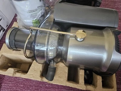 £59 • Buy Sage BJE430SIL The Nutri Cold Spin Juicer - Silver