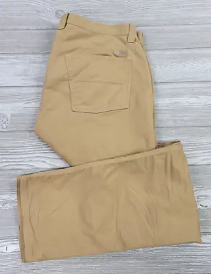 Mountain Beige Khakis Men’s Slim Tailored Fit Pants  Size 38/32 Outdoor Hiking • $27.97
