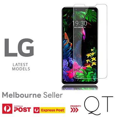 For LG G8s ThinQ G8 G7 G6 G5 Genuine Tempered Glass Screen Protector/Plastic • £3.72