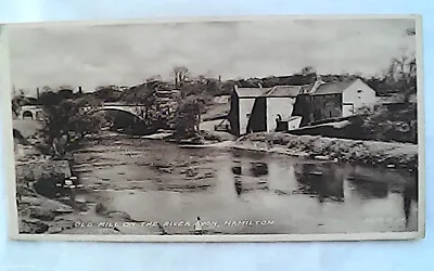 Postcard. Old Mill On River Avon HAMILTON. Lanarkshire.  • £6.50
