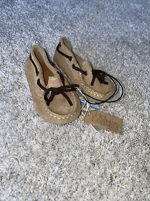 Zara Suede Baby Loafer Moccasin. Sz 3 • $16