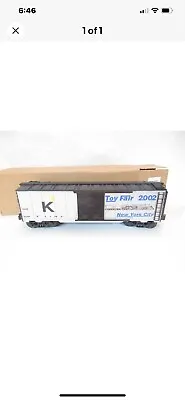 K-line Trains - K-641-7407 - 2002 Toy Fair Boxcar - 0/027- Ln -a1b • $25