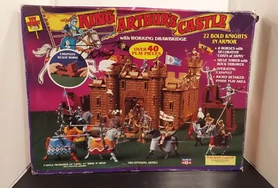 Vintage 1992 Toy Street King Arthur's Castle Playset • $60