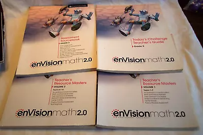 EnVision Math 3 Teacher Reading Assessment. Challenge Guide Program Masters 4bk • $17.99